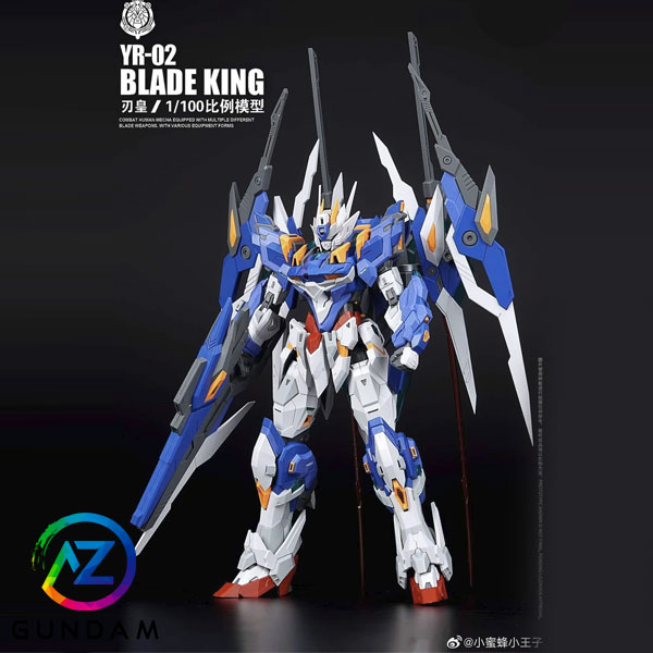Mô hình lắp ráp 1/100 YR-02 Blade King